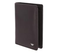 Golden Head Cuero Monedero Polo RFID Protect Kombischeintasche 1348 Dunkelbraun marrón Oscuro