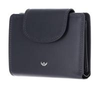 Golden Head Cuero Monedero Polo RFID Protect Kombischeintasche mit Riegel 1237 Marineblau Azul Marino