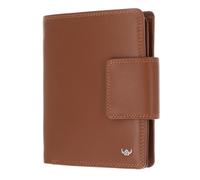 Golden Head Cuero Monedero Polo RFID Protect Kombischeintasche mit Riegel 2300 Cognac marrón