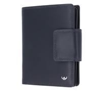 Golden Head Cuero Monedero Polo RFID Protect Kombischeintasche mit Riegel 2300 Marineblau Azul Marino