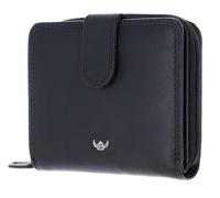 Golden Head Cuero Monedero Polo RFID Protect Minibörse mit Riegel 1006 Schwarz Negro