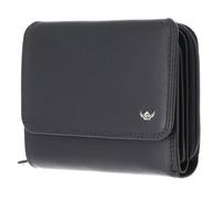 Golden Head Polo Cartera Bloqueo RFID Piel natural 11.5 cm azul