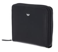 Golden Head Cuero Monedero Polo RFID Protect RV-Damenbörse 2826 Schwarz Negro