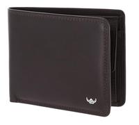 Golden Head Cuero Monedero Polo RFID Protect Scheintasche 1135 Dunkelbraun marrón Oscuro
