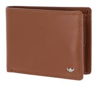 Golden Head Polo Cartera Bloqueo RFID Piel natural 12.5 cm marrón