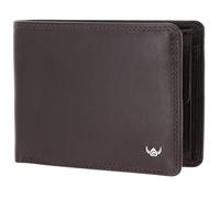 Golden Head Polo Cartera Bloqueo RFID Piel natural 12 cm marrón