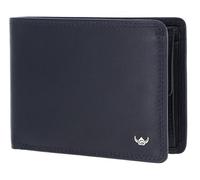 Golden Head Billetera Polo RFID Piel 12 cm azul