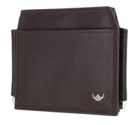 Golden Head Cuero Pinza para Billetes Tarjetero Polo RFID Protect Clip-Scheintasche 1923 Dunkelbraun marrón Oscuro