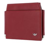Golden Head Cuero Pinza para Billetes Tarjetero Polo RFID Protect Clip-Scheintasche 1923 Rot Rojo Oscuro