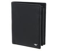 Golden Head Cuero Monedero Dublin Billfold Coin Wallet Black Negro