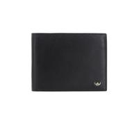 Golden Head Dublin Cartera Bloqueo RFID Piel natural 12.5 cm negro