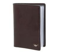 Golden Head Carnet de identidad de Colorado Funda de cuero RFID 9 cm marrón