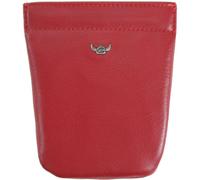 Golden Head Estuche para llaves de polo de cuero de 12 cm rojo