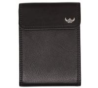 Golden Head Estuche para tarjetas de crédito Polo RFID de cuero 12 cm negro