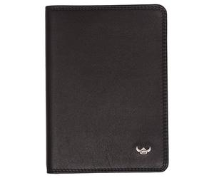 Golden Head Estuche para tarjetas de identidad Polo RFID Cuero 9 cm negro