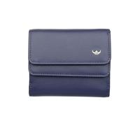 Golden Head Madrid Cartera Bloqueo RFID Piel natural 10.5 cm azul