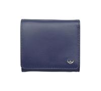 Golden Head Madrid Cartera Bloqueo RFID Piel natural 10 cm azul