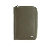 Golden Head Madrid Cartera Bloqueo RFID Piel natural 11.5 cm verde oliva