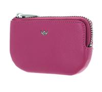 Golden Head Madrid Zipped Key Case Fuchsia