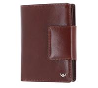 Golden Head Colorado RFID Protect Billfold Coin Wallet with Snap Closure Tabacco
