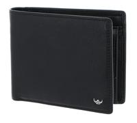 Golden Head Cuero Monedero Dublin Billfold Coin Wallet Black Negro