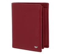 Golden Head Dublin Billfold Coin Wallet Red