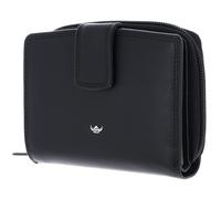 Golden Head Polo RFID Protect Billfold Coin Wallet Black