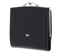Golden Head Polo RFID Protect French Coin Purse Wallet Black