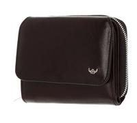 Golden Head monedero Zipped Billfold Coin Wallet Bordeaux