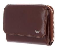 Golden Head monedero Zipped Billfold Coin Wallet Tabacco
