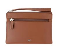 Golden Head Polo Bolsa de hombre Bloqueo RFID Piel natural 18 cm marrón