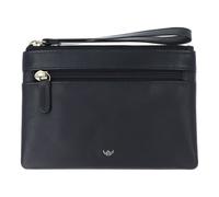 Golden Head Polo Bolsa de hombre Bloqueo RFID Piel natural 18 cm negro
