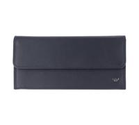 Golden Head Polo Carnet de identidad Bloqueo RFID Piel natural 19.5 cm azul
