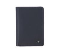 Golden Head Polo Carnet de identidad Bloqueo RFID Piel natural 9 cm azul