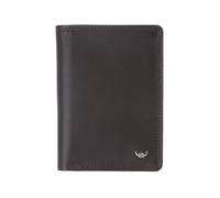 Golden Head Polo Carnet de identidad Bloqueo RFID Piel natural 9 cm marrón