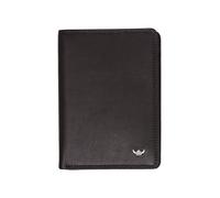 Golden Head Polo Carnet de identidad Bloqueo RFID Piel natural 9 cm negro