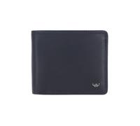 Golden Head Polo Cartera Bloqueo RFID Piel natural 11 cm azul