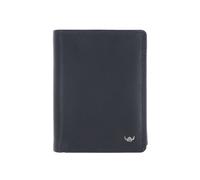 Golden Head Billetera Polo RFID Protect Piel 9 cm azul