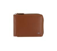 Golden Head Polo Cartera Bloqueo RFID Piel natural 12.5 cm marrón