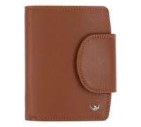 Golden Head Polo Cartera Bloqueo RFID Piel natural 12.5 cm marrón