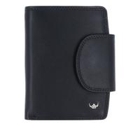 Golden Head Polo Cartera Bloqueo RFID Piel natural 12.5 cm negro