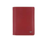 Golden Head Polo Cartera Bloqueo RFID Piel natural 12.5 cm rojo