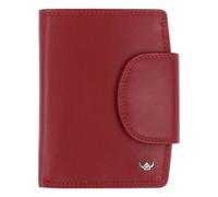 Golden Head Polo Cartera Bloqueo RFID Piel natural 12.5 cm rojo