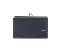 Golden Head Polo Cartera Bloqueo RFID Piel natural 12 cm azul