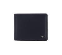 Golden Head Polo Cartera Bloqueo RFID Piel natural 12 cm azul