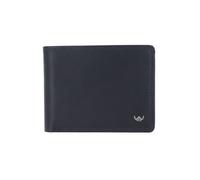 Golden Head Polo Cartera Bloqueo RFID Piel natural 12 cm azul