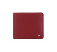 Golden Head Polo Cartera Bloqueo RFID Piel natural 12 cm rojo
