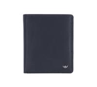Golden Head Polo Cartera Bloqueo RFID Piel natural 13 cm azul