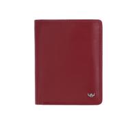 Golden Head Polo Cartera Bloqueo RFID Piel natural 13 cm rojo