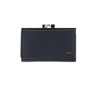 Golden Head Polo Cartera Bloqueo RFID Piel natural 14 cm azul